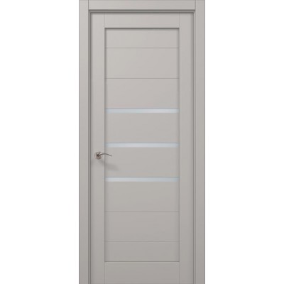 Двері Папа Карло MILLENIUM ML-55 Світло сірий супермат