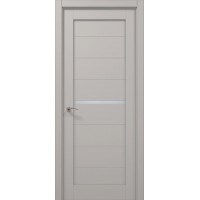 Двері Папа Карло MILLENIUM ML-56 Світло сірий супермат