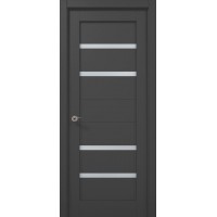 Двері Папа Карло MILLENIUM ML-58 Темно сірий супермат