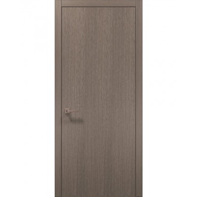 Двері Папа Карло PLATO PL-01 Дуб сірий, кромка АВС