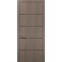 Двери Папа Карло PLATO PL-02 Дуб серый, кромка АВС