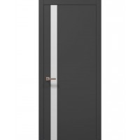 Двері Папа Карло PLATO PL-04 Темно сірий супермат, кромка АВС