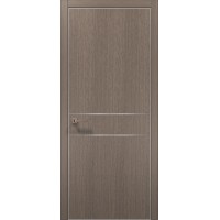 Двері Папа Карло PLATO PL-07 Дуб сірий, кромка АВС
