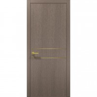 Двері Папа Карло PLATO PL-07 Дуб сірий, кромка АВС