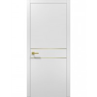 Двері Папа Карло PLATO PL-07 Білий матовий, кромка АВС