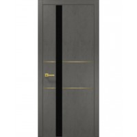 Двері Папа Карло PLATO PL-08 Бетон сірий, кромка АВС