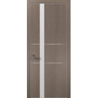 Двері Папа Карло PLATO PL-08 Дуб сірий, кромка АВС