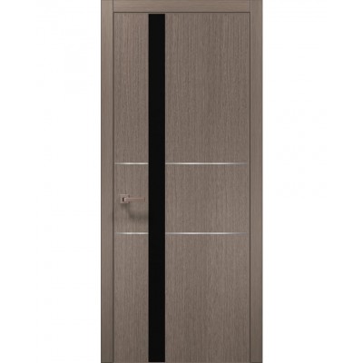 Двері Папа Карло PLATO PL-08 Дуб сірий, кромка АВС