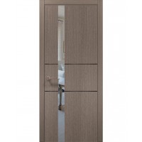 Двері Папа Карло PLATO PL-08 Дуб сірий, кромка АВС