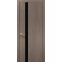 Двері Папа Карло PLATO PL-08 Дуб сірий, кромка АВС