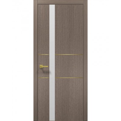 Двері Папа Карло PLATO PL-08 Дуб сірий, кромка АВС