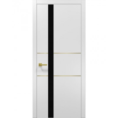 Двері Папа Карло PLATO PL-08 Білий матовий, кромка АВС