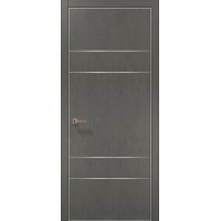 Двері Папа Карло PLATO PL-09 Бетон сірий, кромка АВС