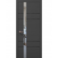 Двері Папа Карло PLATO PL-10 Темно сірий супермат, кромка АВС
