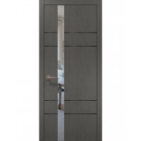 Двері Папа Карло PLATO PL-10 Бетон сірий, кромка АВС