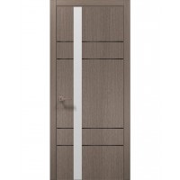 Двері Папа Карло PLATO PL-10 Дуб сірий, кромка АВС