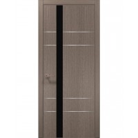 Двері Папа Карло PLATO PL-10 Дуб сірий, кромка АВС