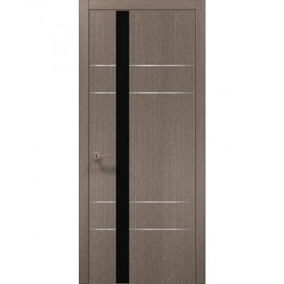 Двері Папа Карло PLATO PL-10 Дуб сірий, кромка АВС