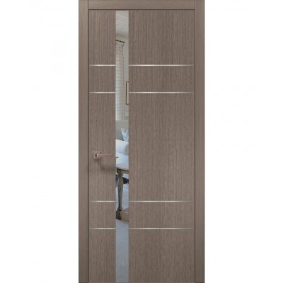 Двері Папа Карло PLATO PL-10 Дуб сірий, кромка АВС