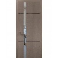 Двері Папа Карло PLATO PL-10 Дуб сірий, кромка АВС