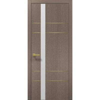 Двері Папа Карло PLATO PL-10 Дуб сірий, кромка АВС