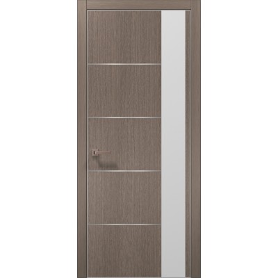 Двері Папа Карло PLATO PL-11 Дуб сірий, кромка АВС