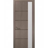 Двери Папа Карло PLATO PL-11 Дуб серый, кромка АВС