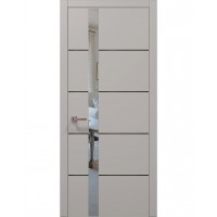 Двери Папа Карло PLATO PL-12 Светло серый супермат, кромка АВС