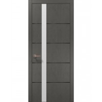 Двери Папа Карло PLATO PL-12 Бетон серый, кромка АВС