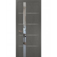 Двери Папа Карло PLATO PL-12 Бетон серый, кромка АВС