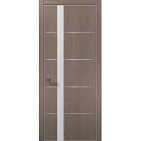 Двері Папа Карло PLATO PL-12 Дуб сірий, кромка АВС