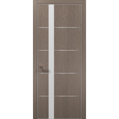 Двері Папа Карло PLATO PL-12 Дуб сірий, кромка АВС