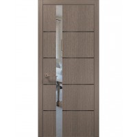 Двері Папа Карло PLATO PL-12 Дуб сірий, кромка АВС