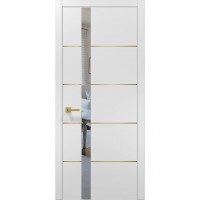 Двері Папа Карло PLATO PL-12 Білий матовий, кромка АВС