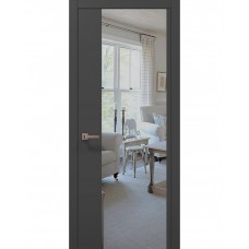 Двері Папа Карло PLATO PL-13 Темно сірий супермат, кромка АВС