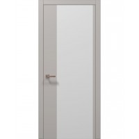 Двери Папа Карло PLATO PL-13 Светло серый супермат, кромка АВС
