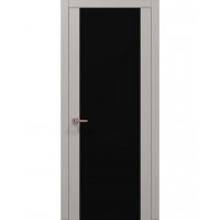 Двери Папа Карло PLATO PL-14 Светло серый супермат, кромка АВС