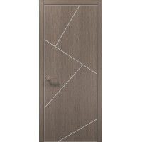 Двери Папа Карло PLATO PL-15 Дуб серый, кромка АВС