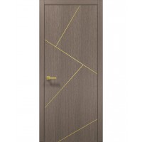 Двери Папа Карло PLATO PL-15 Дуб серый, кромка АВС