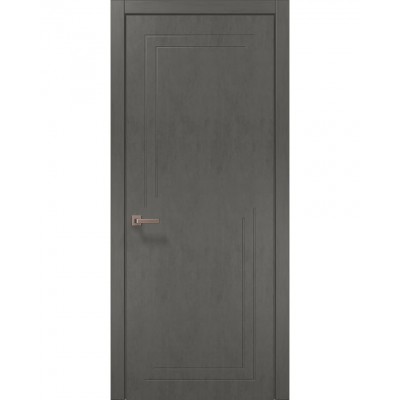 Двері Папа Карло STYLE ST-17 Бетон сірий, кромка ABC