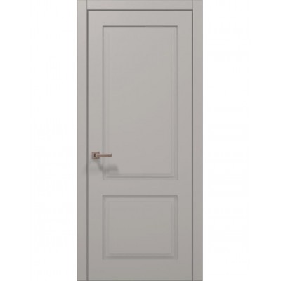 Двері Папа Карло STYLE ST-02 Світло сірий супермат, кромка ABC