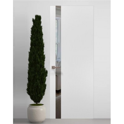 Двери скрытые Папа Карло PL-04 Белый матовый, кромка АВС