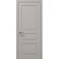 Двери межкомнатные ПАПА КАРЛО Style ST-03 Светло серый супермат, торец ABC