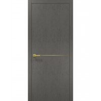 Двері Папа Карло PLATO PL-21 Бетон сірий, кромка АВС