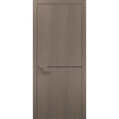 Двери Папа Карло PLATO PL-21 Дуб серый, кромка АВС