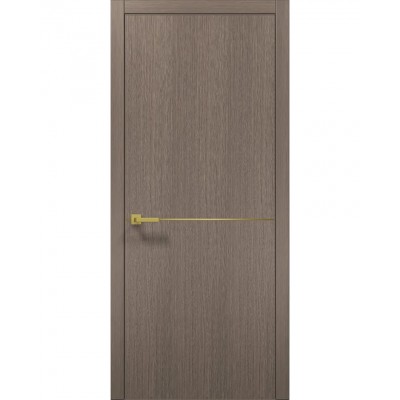 Двери Папа Карло PLATO PL-21 Дуб серый, кромка АВС