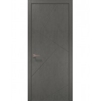 Двері Папа Карло STYLE ST-05 Бетон сірий, кромка ABC