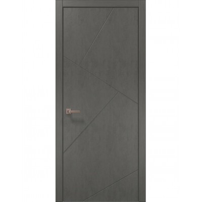 Двері Папа Карло STYLE ST-05 Бетон сірий, кромка ABC