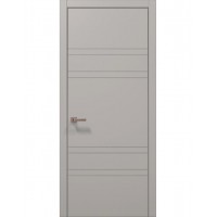 Двері Папа Карло STYLE ST-08 Світло сірий супермат, кромка ABC