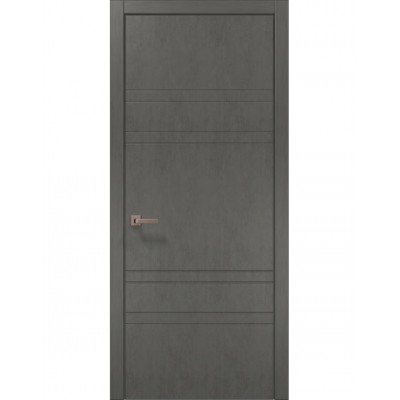 Двери Папа Карло STYLE ST-08 Бетон серый, кромка ABC
